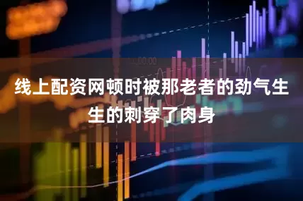 线上配资网顿时被那老者的劲气生生的刺穿了肉身